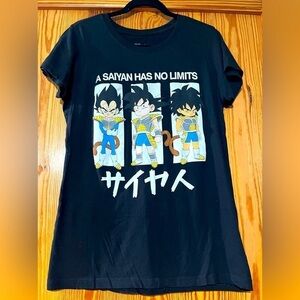 Dragon Ball Z Super Broly Movie “A Saiyan Has No Limits” Graphic T-Shirt Size XL